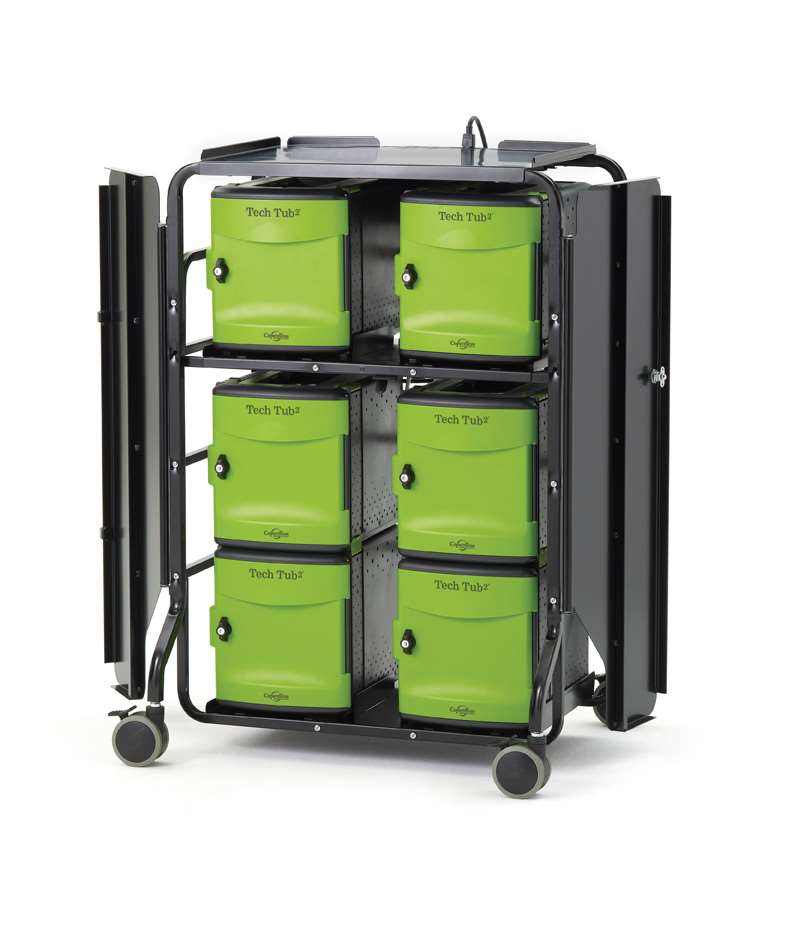 Tech Tub2® Premium Cart-holds 32 devices