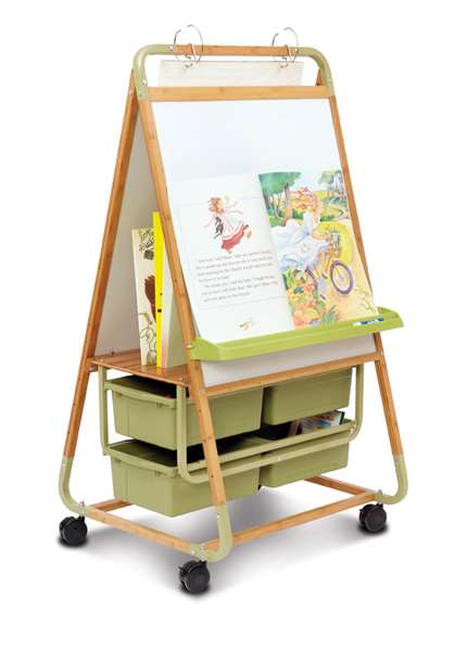 Indoor/Outdoor 3-Station Easel at Lakeshore