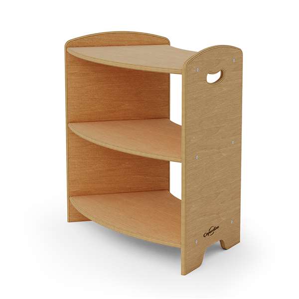 Seoras 2-Level 45 Degree Curved Corner Shelf