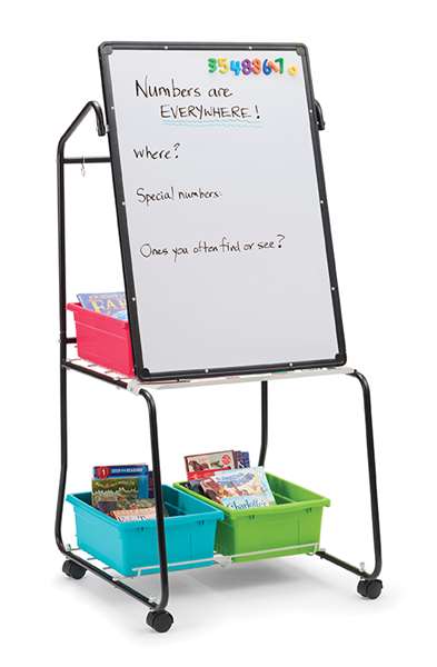 Value Easel with Vibrant Mixed Tubs