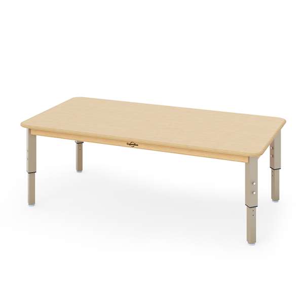 Seoras 60in x 30in Rectangle Birch Adjustable Activity Table
