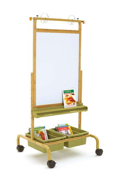 Flex-Space Double-Sided Mobile Teaching Easel at Lakeshore Learning