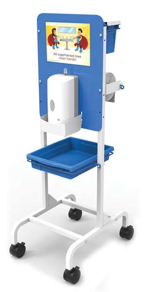Single Student Hand Sanitizer Station - Premium Model