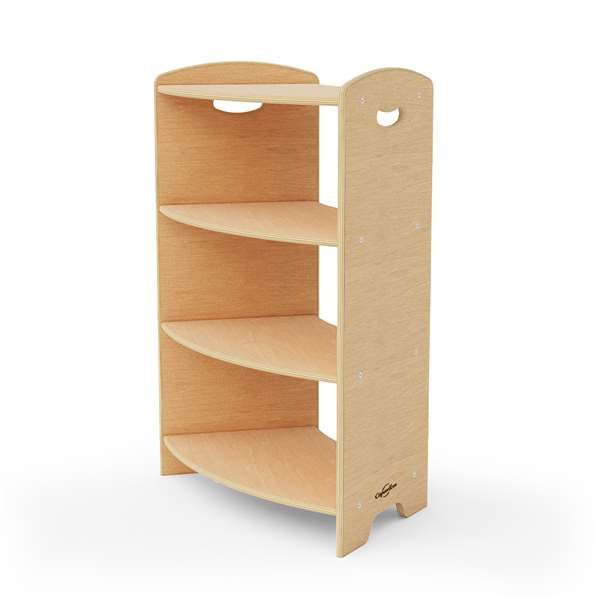 Seoras 3-Level 45 Degree Curved Corner Shelf