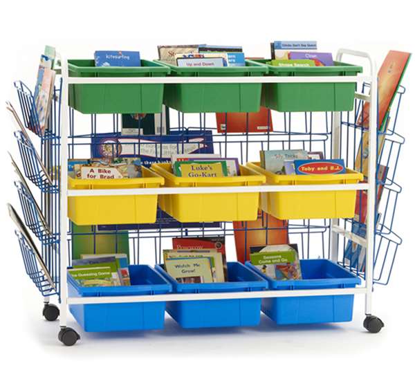 Deluxe Leveled Reading Book Browser Cart 