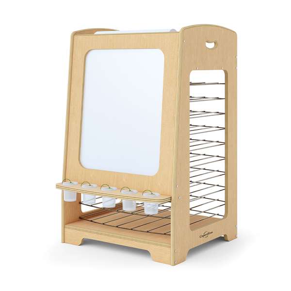 Seoras Birch Painting Easel with Drying Rack 