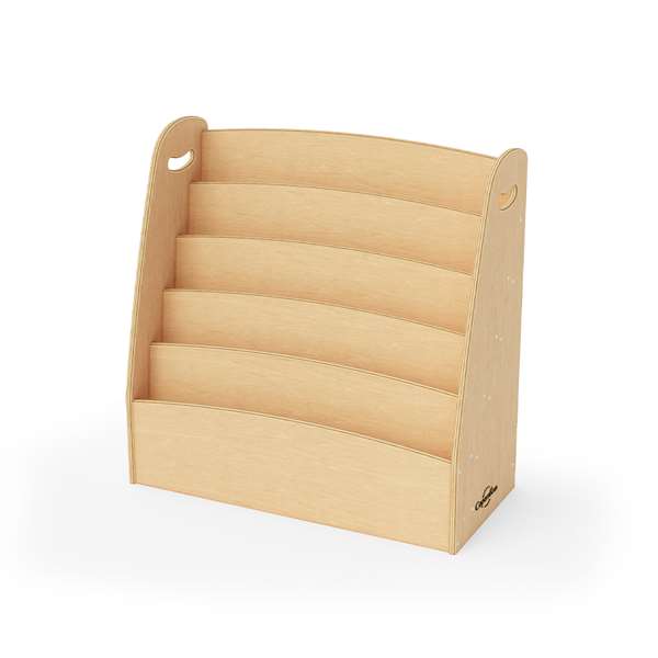 Seoras 5-Shelf Book Display - Base Model (Solid Kickplate)