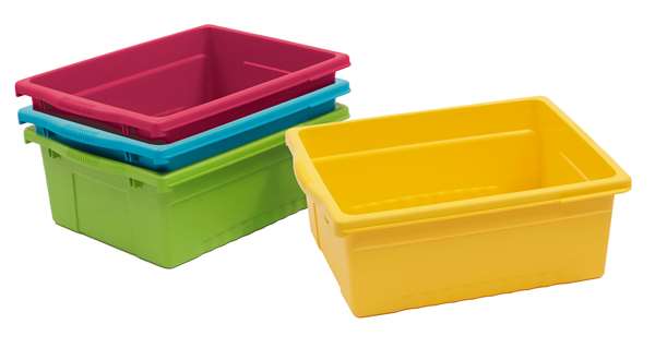 Lime Plastic Multi-Purpose Bin