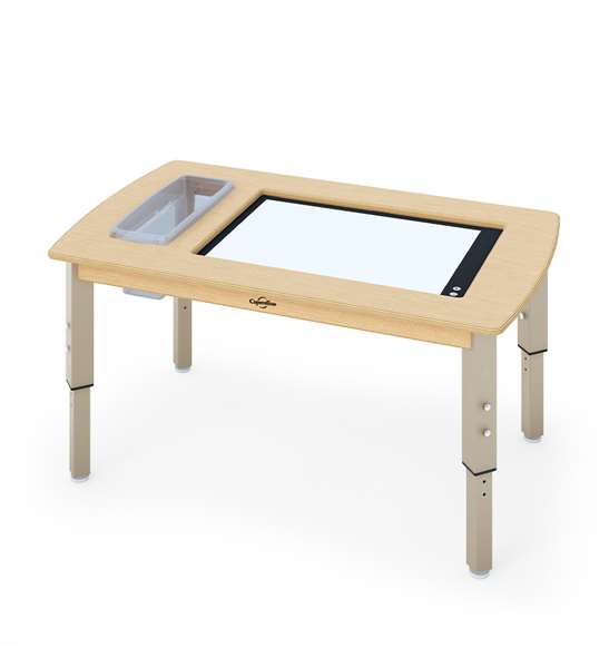 Solid metal legs that easily adjust in 1" increments