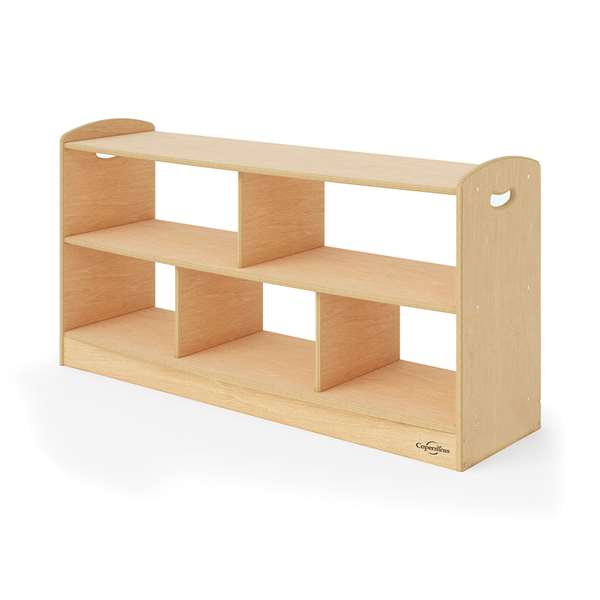 Seoras 2-Level Open Back Staggered Shelf Solid Kick Plate