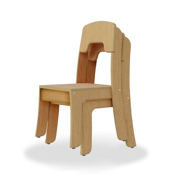 Set of two Seoras Birch Chairs