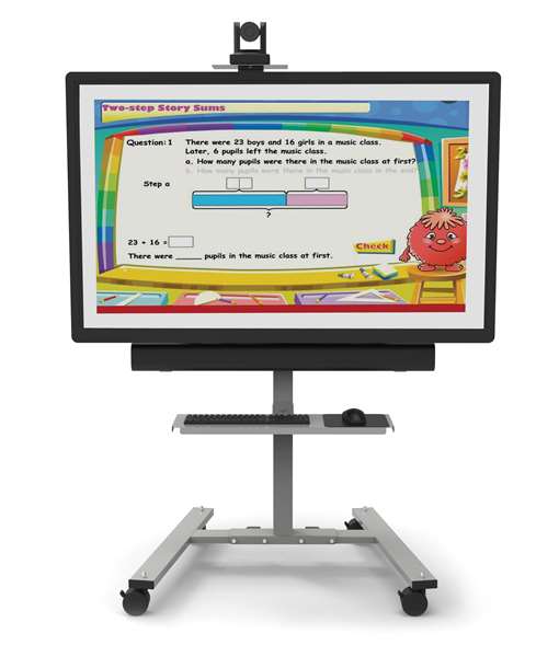 Sound Bar Mount for iRover2® Cart for 30-55" Flat Panels