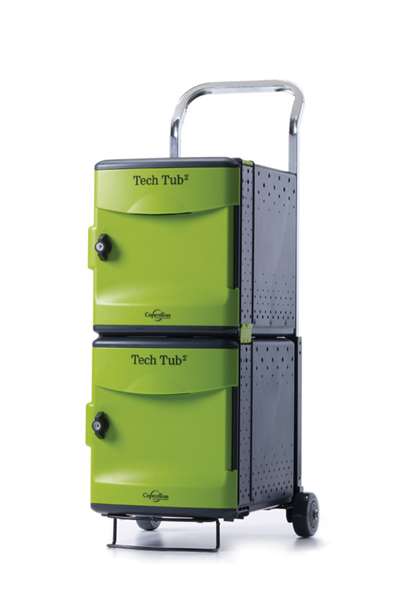 Tech Tub2® Trolley- holds 10 devices