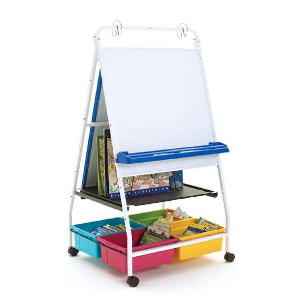 Copernicus RC2IN1 2-in-1 Royal Teaching Easel with Portable Whiteboard Multi Color