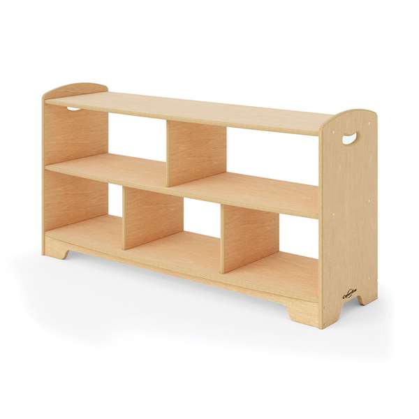 Seoras 2-Level Open Back Staggered Shelf