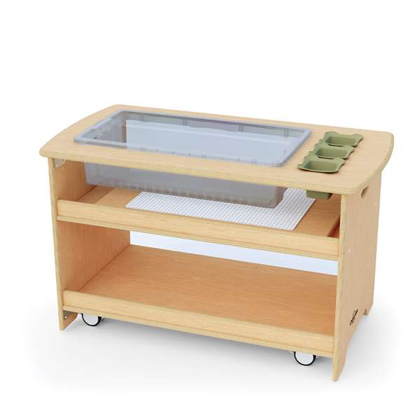 Sensory Table with lid stowed