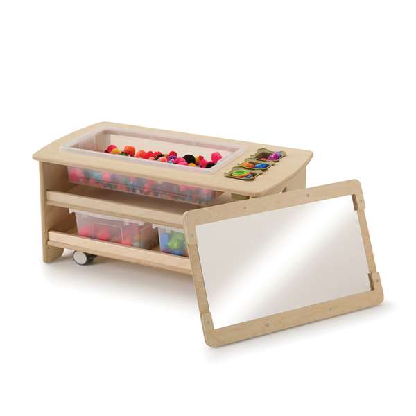 Seoras Sensory Table - Toddler with mirror tray