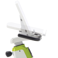 Desktop surface adjustable stationary bike for kids 