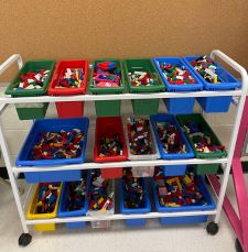 Book Browser Cart for Lego Mark Duke