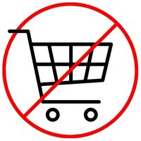 No shopping