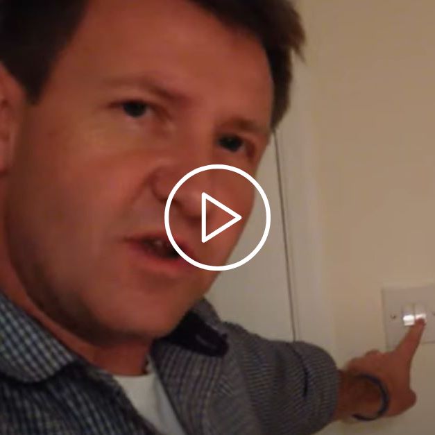 How to turn off a light switch