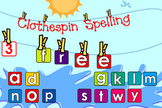Clothespin virtual learning activities