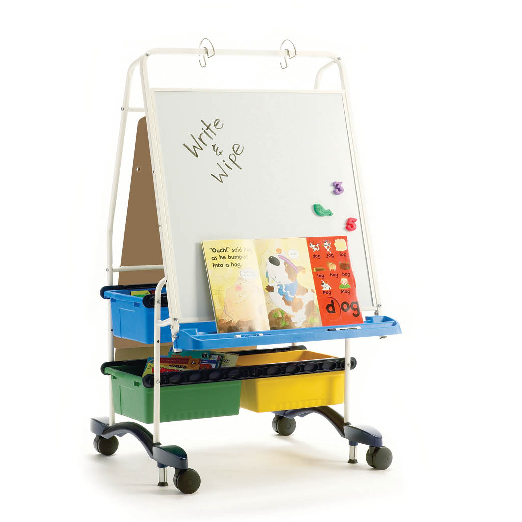 Copernicus 9 Compartment Plastic Teaching Cart & Reviews