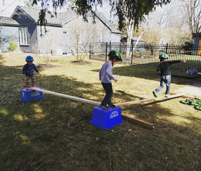 Outdoor obstacle course