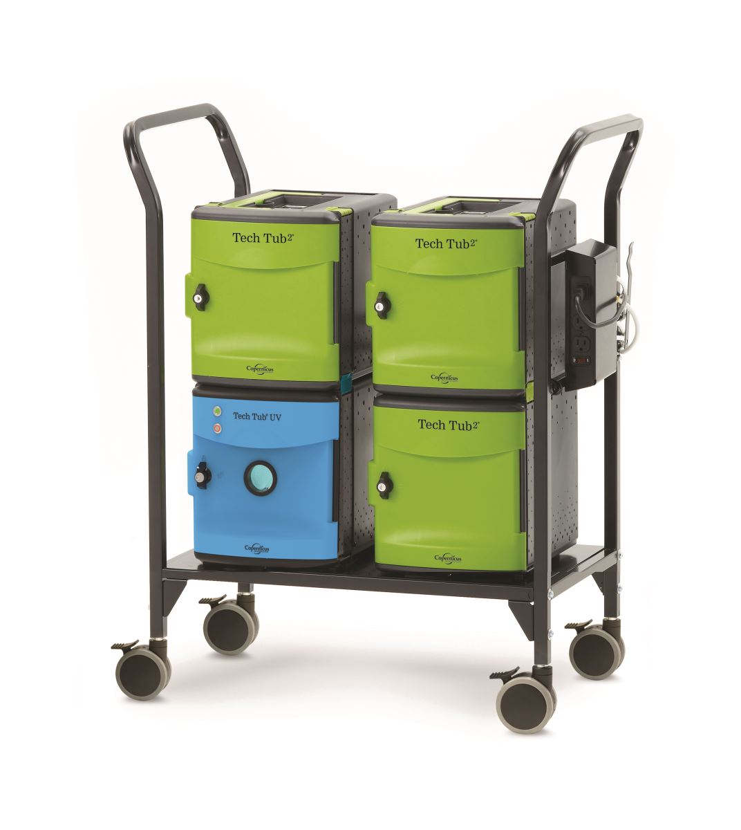 Tech Tub UV with Modular Charging Cart